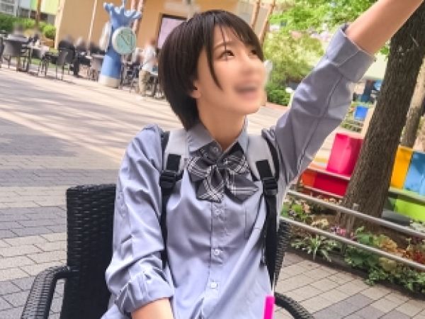 【ボーイッシュな陸上女子の敏感ボディ】『イジらないで…感じちゃう…』短髪美少女がイチャラブSEXでおっぱい責められ悶絶！締まるアソコに激ピストンで喘ぎまくる！♡